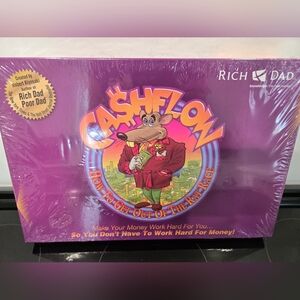 New - Rich Dad Poor Dad - Robert T. Kiyosaki - Cash Flow (Game)